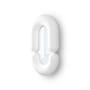 Zodiac Bumper Medium Wall mirror ceramic white / Ceramic - L 55 x H 90 cm - Moustache