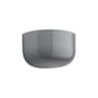 Applique Bellhop Wall Up plastique gris / LED  / L 19,1 cm - Flos