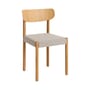 Chaise rembourrée Pack 11 / Dossier contreplaqué - Hay