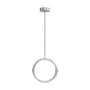 Pendelleuchte Maru Big LED metall silber / Modulierbare Ringe - Ø 41 cm - 101 COPENHAGEN