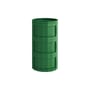 Rangement Facet High / H 66 cm - 3 portes / Avec roulettes - Hay