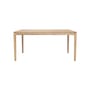rechteckiger Tisch Bok holz natur / Eiche massiv  - 180 x 90 cm / 8 Personen - Ethnicraft