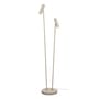 Havana Floor lamp metal beige / 2 adjustable Lampshades - It's about Romi