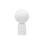 Lampe extérieur sans fil rechargeable Yo Small plastique blanc / LED - H 27 cm - Normann Copenhagen
