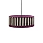 Paul Lampshade textile black / Ø 50 x H 18 cm - NOBODINOZ