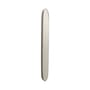 Miroir mural Framed Large métal beige / 44 x 118 cm - Muuto