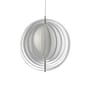 Suspension Moon métal blanc / Ø 34 cm - Panton 1960 - Verpan