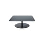 Flash Coffee table glass black / Glass - 80 x 80 x H 30 cm - Tom Dixon