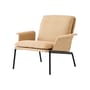 Fauteuil rembourré Muno LN19 tissu beige - &tradition