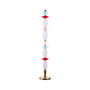 Lampadaire Léonor verre multicolore / Ø 15 x H 145 cm - ELEMENTS LIGHTING