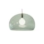 Pendelleuchte FL/Y plastikmaterial grün / Ø 52 cm - Kartell