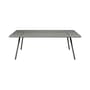 rechteckiger Tisch Luxembourg metall grün / 207 x 100 cm - 8 bis 10 Personen - Fermob