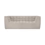 Canapé 2 places N701 tissu beige / L 205 cm - Ethnicraft