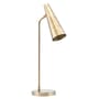 Lampe de table Precise or métal / H 52 cm - House Doctor