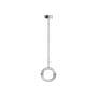 Sospensione Maru Mini LED metallo argento / Anelli modulari - Ø 23 cm - 101 COPENHAGEN