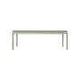Table basse Dapple métal vert / 114 x 57 x H 38,5 cm - Ferm Living