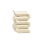 Table d'appoint Whip blanc / 34 x 34 x H 46 cm - & klevering