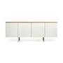 Buffet Edouard blanc bois naturel / L 200 x H 76 cm - POP UP HOME
