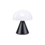 Lampe sans fil rechargeable Mina Mini LED métal plastique gris / H 8,3 cm / INDOOR - Lexon