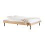 Lit double Streiko / Pour matelas 160 x 200 cm - Sommier inclus - NOO.MA