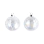 Weihnachtskugel Angioletto e Stella cometa glas weiß / Set von 2 - Ø 6 cm - Alessi