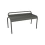 Banc empilable Luxembourg métal vert / Compact - 2 places / L 90 cm - Fermob