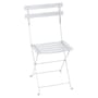 Chaise pliante Bistro métal blanc - Fermob