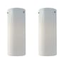 Set de 2 plafonniers  Tobo Porcelaine C250 Duo / Ø 10 x H 25 cm - DCW éditions