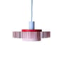 Suspension Gigi Dolce rose n°3 / Ø 28 x H 14,5 cm - Plastique recyclé, fabriqué en France - Warren & Laetitia