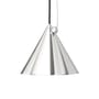 Suspension Pose LED métal argent / Ø 25 x H 24.5 cm - Orientable - Tom Dixon
