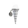 Gelato - Night Tales Wall light metal grey / By Masanori Umeda, 1982-2020 - Memphis Milano