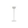 Kabellose, wiederaufladbare Außenlampe Cheerio LED metall weiß / Ø 8 x H 25,8 cm - Fatboy