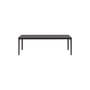 Couchtisch Plate holz braun / 71 x 113 x H 37 cm - MDF - Vitra