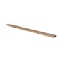 Gallery Shelf Frame shelf natural wood / W 115 x D 8 cm - Grooved - MOEBE