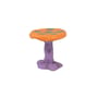Hocker Amanita plastikmaterial orange bunt violett / Glasfaser - Ø 44 x H 41 cm - Seletti