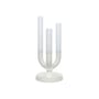 Lampada da esterno ricaricabile senza fili Luna LED metallo bianco - Slide