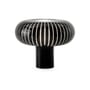 Lampada da tavolo Teresa materiale plastico nero / Ø 50 x H 43 cm - Riciclato - Kartell