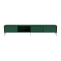 Meuble TV Octave VII bois vert / Avec pieds - L 183,6 x P 30 x H 36,6 cm - MONTANA