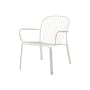 Poltrona lounge Thorvald SC101 metallo bianco / Con braccioli - &tradition