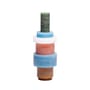Bougie Stack 06 / 6 modules empilables - Combustion 140 heures - STAN EDITIONS