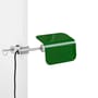 Lampe Apex Clip métal vert / Base étau - Orientable / H 27,5 cm - Hay