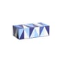 Schachtel Sorrento Small holz blau / Lackiertes Holz - 20 x 10 cm - Jonathan Adler