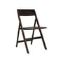 Sedia pieghevole Flat Chair legno marrone - Frama 