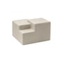 Table basse Matrix / 52 x 52 x H 38 cm - Béton - Mogg