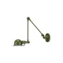 Applique Signal SI331 métal vert / Design 1950 - Orientable + interrupteur intégré - Jieldé