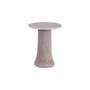Babar End table glass purple / Ø 42 x H 51 cm - 100% recycled / Handmade - Glas Italia