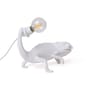 Lampada da tavolo Chameleon Still materiale plastico bianco / Resina - Seletti