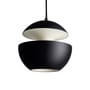 Here Comes The Sun Pendant metal black Ø 25 cm - 1970 reissue - DCW éditions