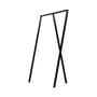 Portant Loop métal noir / L 130 cm - Hay