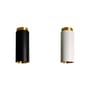 Promo-Pack  metall schwarz weiß / Set 2 Deckenleuchten Tobo C65 - Ø 6,5 x H 16,5 cm - DCW éditions